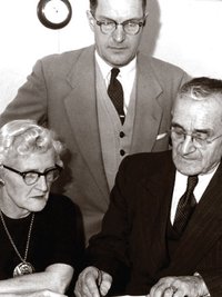 Sylvia, Don & J. Edwin Baxter